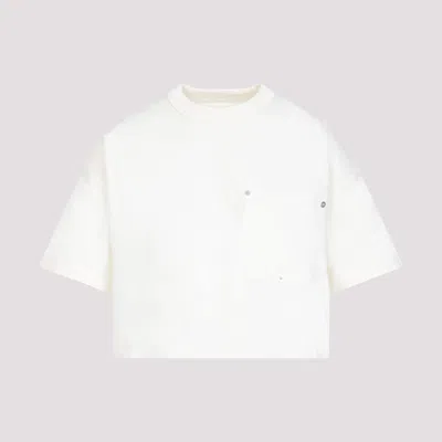 Shop Bottega Veneta River Cotton T-shirt In White