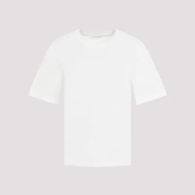 Shop By Malene Birger Soft White Organic Cotton Hedil T-shirt