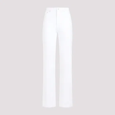 Shop Fabiana Filippi White Cotton Pants