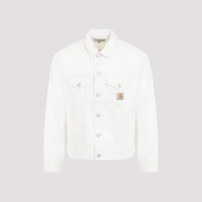 Shop Carhartt White Helston Cotton Jacket