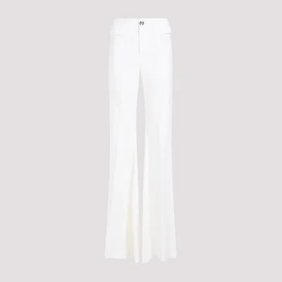 Shop Giambattista Valli White Ivory Flared Pants