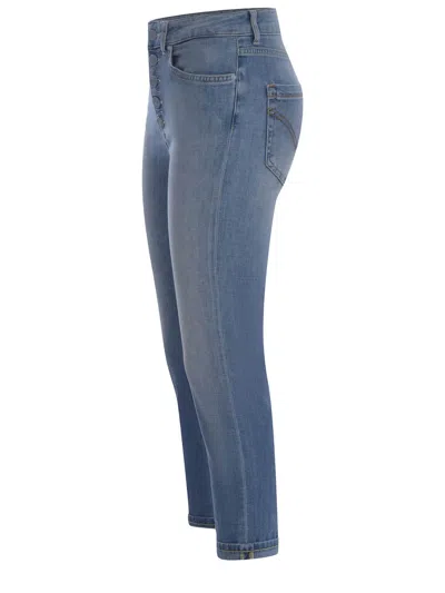 Shop Dondup Jeans In Denim Azzurro Chiaro