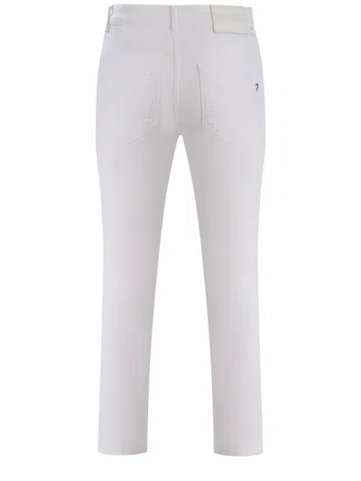 Shop Dondup Jeans  "koons" In Bianco
