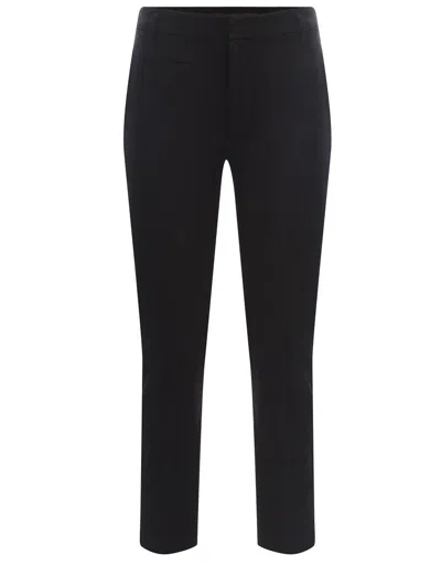 Dondup Trousers  Ariel In Stretch Gabardine In Nero