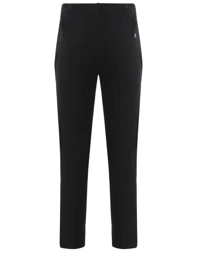 Dondup Trousers  Ariel In Stretch Gabardine In Nero
