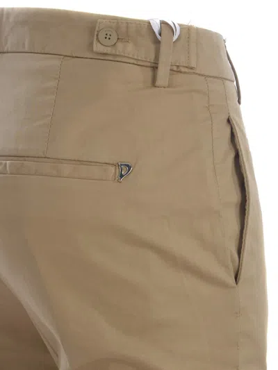Dondup Trousers  Ariel Trousers Made Of Cotton In Beige