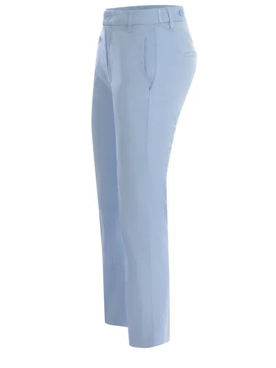 Shop Dondup Trousers Light Blue In Celeste