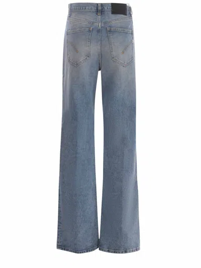 Shop Dondup Jeans In Denim Azzurro Chiaro