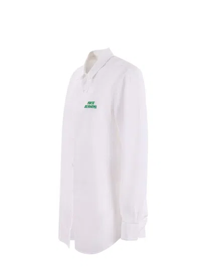 Mc2 Saint Barth Camicia Over  In White
