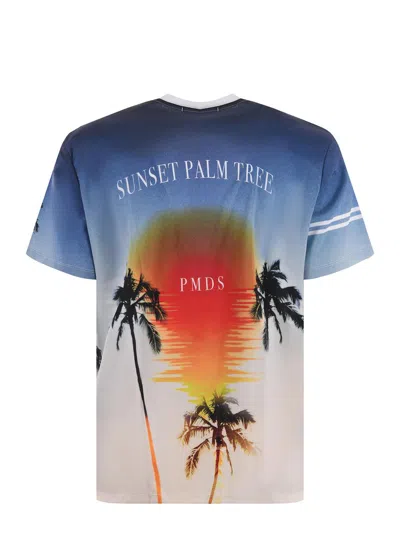Shop P.m.d.s Pmds  T-shirt In Multicolour