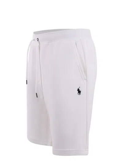 Shop Polo Ralph Lauren Shorts White