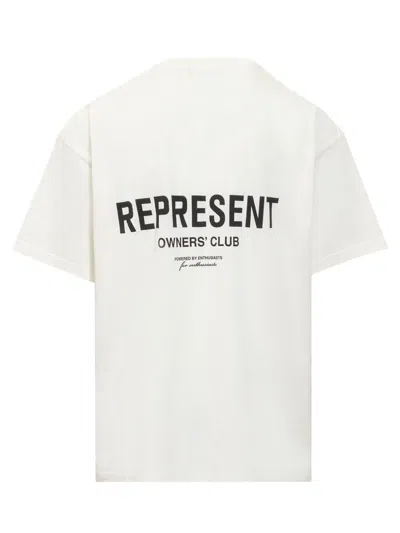 Shop Represent Owners Club T-shirt In White