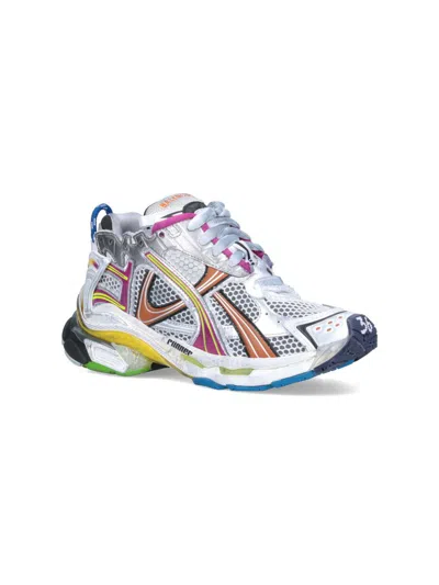 Shop Balenciaga Sneakers In Multicolour