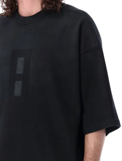 Shop Fear Of God Airbursh 8 Ss T-shirt In Black