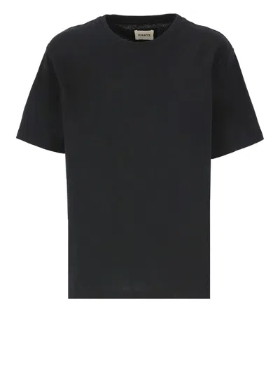 Shop Khaite T-shirts And Polos Black