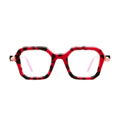 Shop Kuboraum Maske P9 Eyeglasses In Fh Red