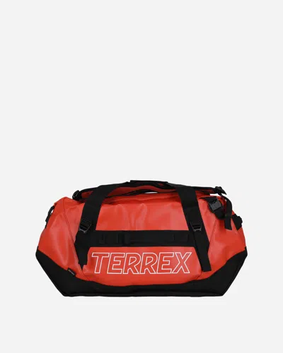 Shop Adidas Originals Terrex Expedition Duffel Bag Medium Impact In Orange