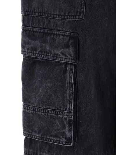 Shop Isabel Marant Étoile Pants In Faded Black