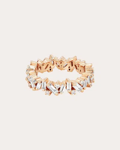 Shop Suzanne Kalan Women's Frenzy Diamond Eternity Band Ring In Pink