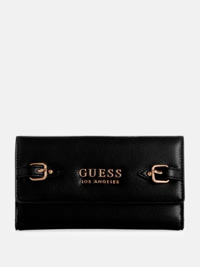 Shop Guess Factory Loma Alta Clutch In Black