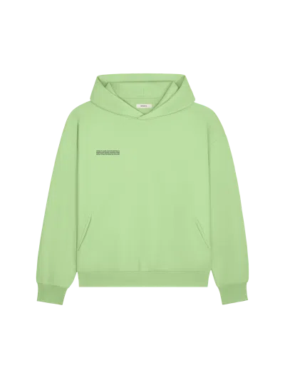 Shop Pangaia 365 Midweight Hoodie In Fennel Green