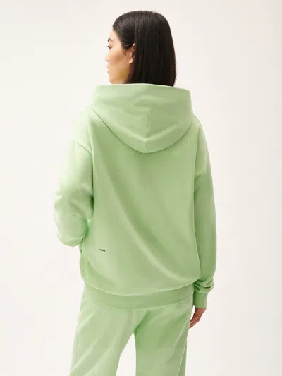 Shop Pangaia 365 Midweight Hoodie In Fennel Green