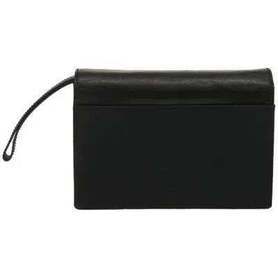 Shop Gucci -- Black Canvas Clutch Bag ()