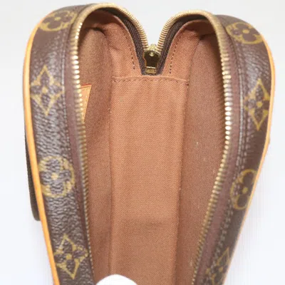 Pre-owned Louis Vuitton Gange Brown Canvas Shoulder Bag ()
