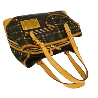 Pre-owned Louis Vuitton Rivet Black Canvas Shoulder Bag ()