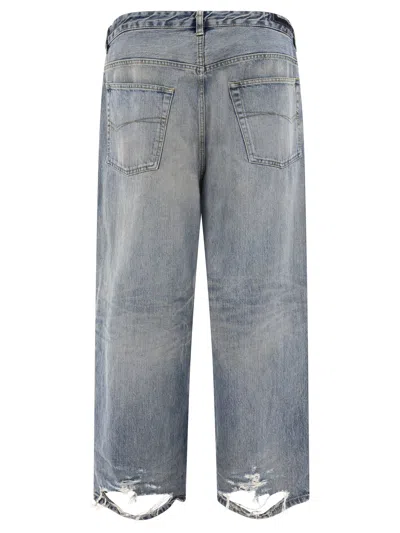 Shop Balenciaga "baggy Oversize" Jeans