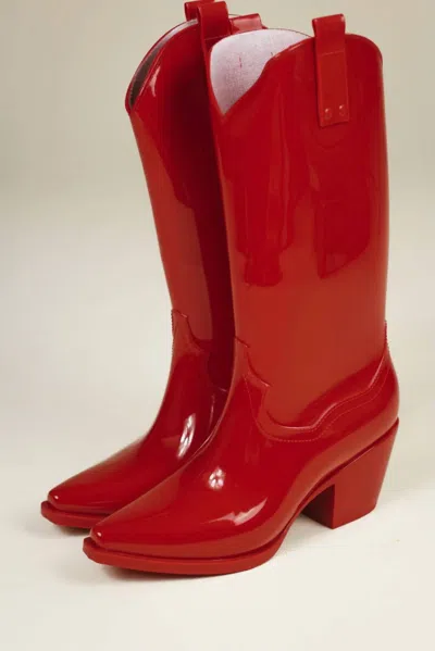 Shop Matisse Annie Rain Boot In Red