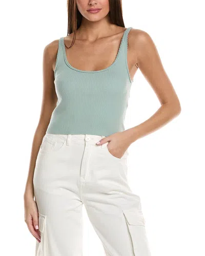 3.1 Phillip Lim Picot Stitch Wool-blend Tank Top In Green
