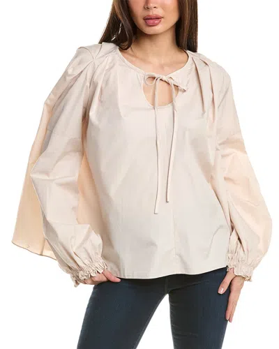 3.1 Phillip Lim Poplin Blouse In Beige