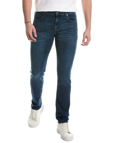 Shop 7 For All Mankind Paxtyn Amazed Clean Skinny Jean In Blue