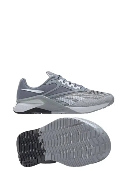 Shop Reebok Men's Nano X2 Cross Training Shoes - D/medium Width In Cold Grey/cold Grey/footwear White In Multi