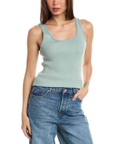 3.1 Phillip Lim Ribbed Wool-blend Tank In Green