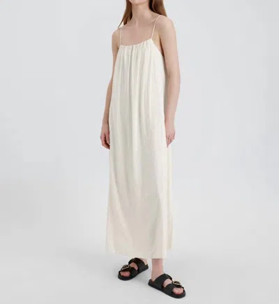 Shop Solid & Striped The Sarai Dress In Ecru In White