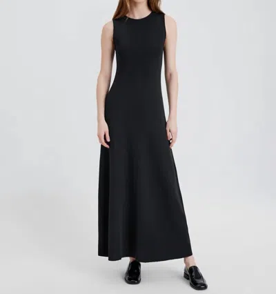 Shop Solid & Striped The Lucerne Dress In Black
