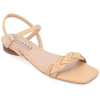 Shop Journee Collection Women's Verity Sandals In Beige