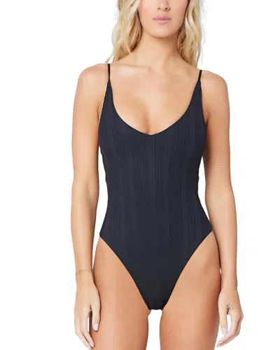 Shop L*space Gianna Classic One-piece In Black