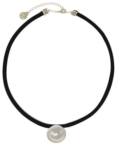 Shop Cloverpost Polly 14k Plated Necklace In White
