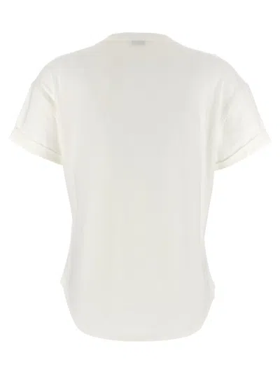 Shop Brunello Cucinelli Pocket T-shirt White