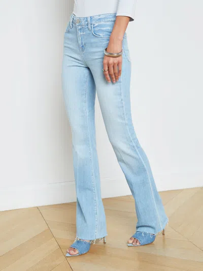 Shop L Agence Ruth Straight-leg Jean In Olympia