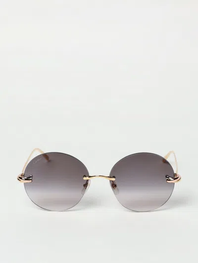 Shop Cartier Sunglasses Woman Gold Woman