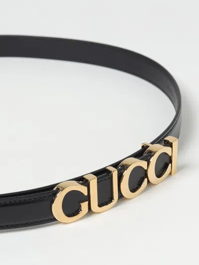 Gucci Belt 2 Logo 75 In Black