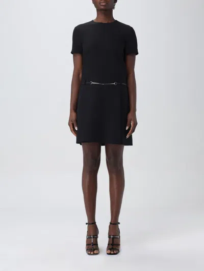 Shop Gucci Dress Woman Black Woman