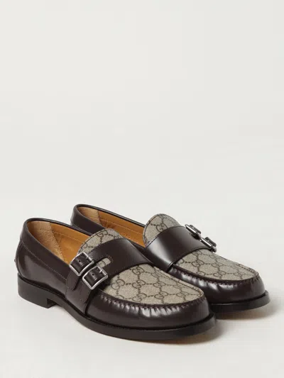 Shop Gucci Loafers Men Cocoa Men In Brown