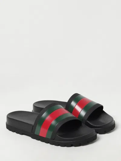 Shop Gucci Sandals Men Black Men