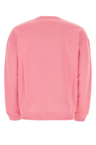 Shop Loewe Man Pink Cotton Sweatshirt