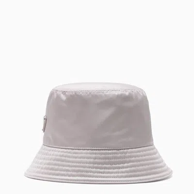 Shop Prada Light Pink Re-nylon Bucket Hat Women